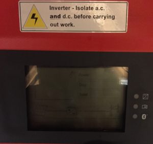 SMA no power - Faulty inverter  