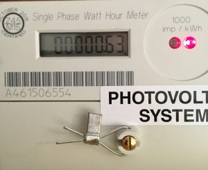 Generation meter red light on showing error  
